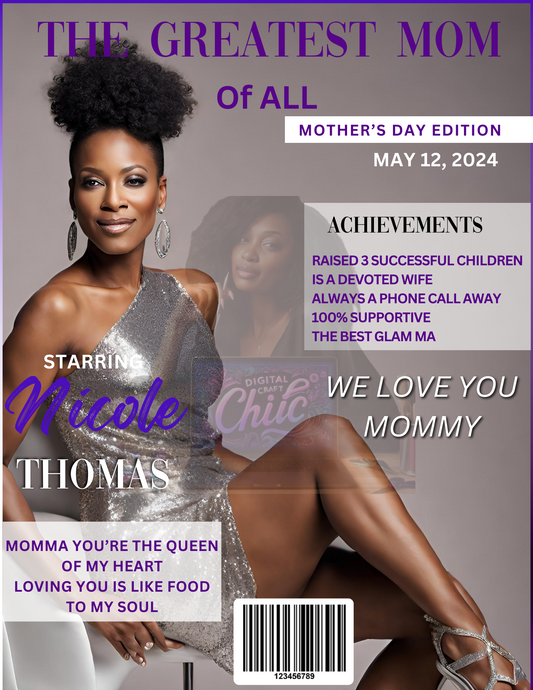 Mother's Day Magazine Template